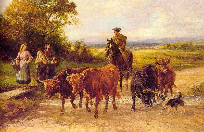 Heywood Hardy The Handsome Drover china oil painting image